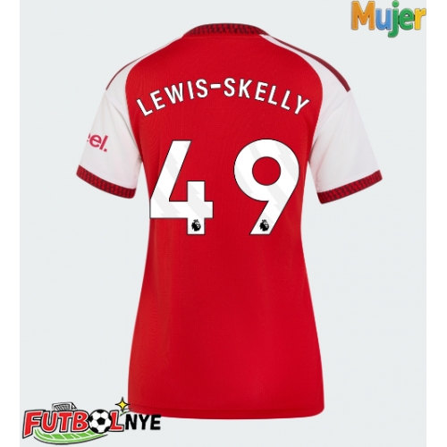 Camiseta Arsenal Myles Lewis-Skelly #49 Primera Equipación para mujer 2026-27 manga corta